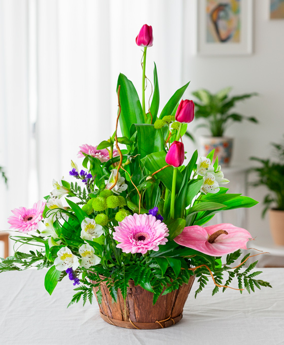 Cesta de Flores