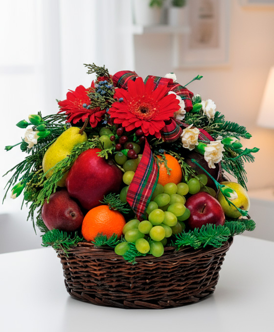 Enviar Cesta de Frutas con cesta