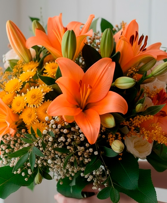 ramos de flores para mujer
